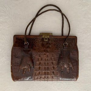 Antique alligator purse c. 1900